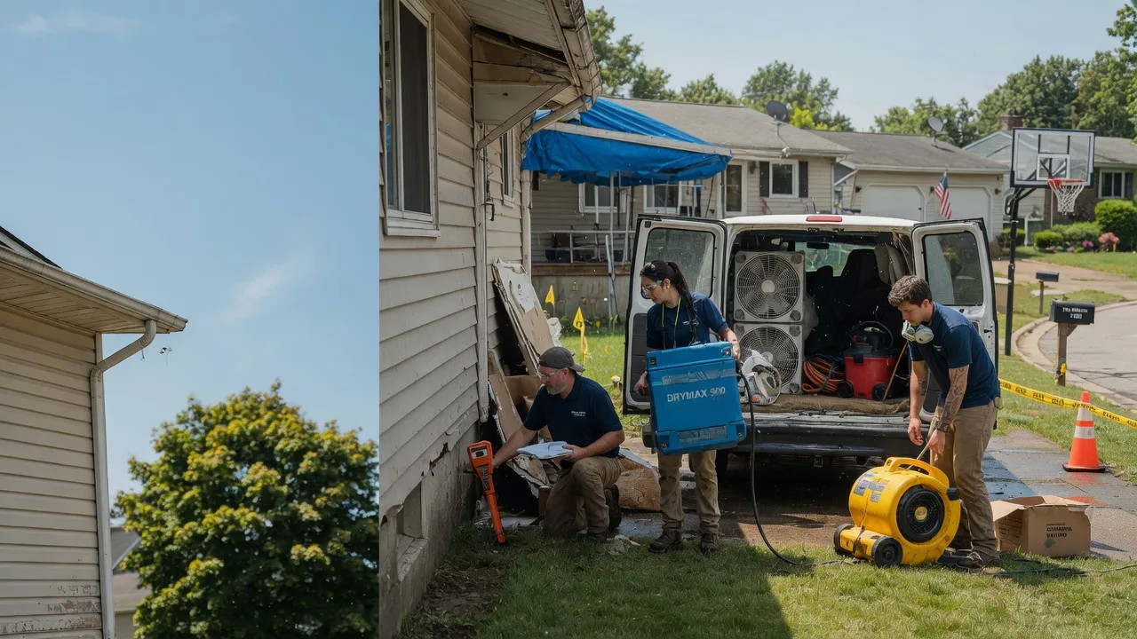 Ceiling Leak Cleanup in Lester Prairie, MN near me
