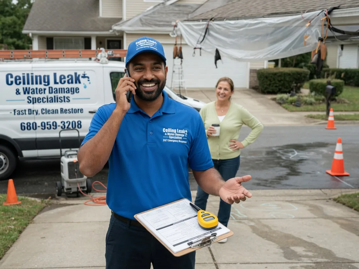 Ceiling Leak Cleanup Lester Prairie, MN FAQs